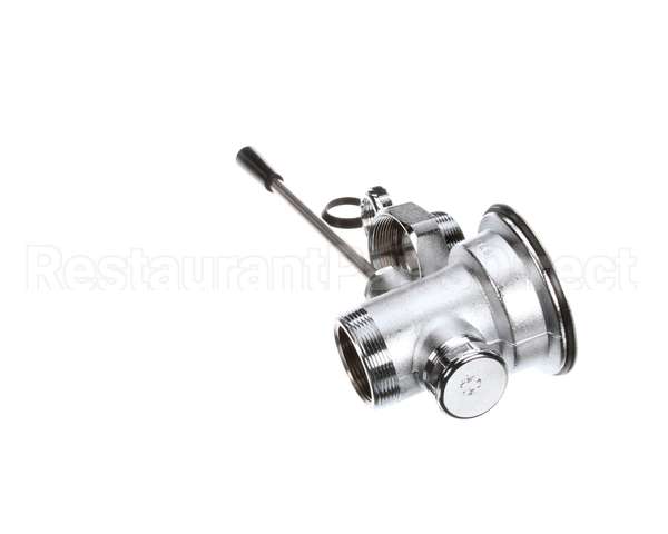 B-3960 T&S Brass Waste Drain Valve, Lever Handle, 3 X 2 &