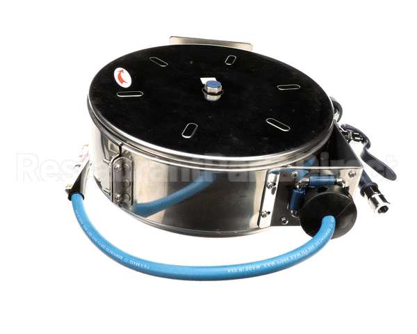 B-7122-C01 T&S Brass Hose Reel,Enclosed,Stainless Steel,30'Ho