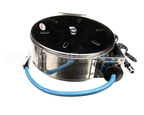 B-7122-C01 T&S Brass Hose Reel,Enclosed,Stainless Steel,30'Ho
