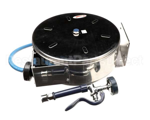 B-7122-C01 T&S Brass Hose Reel,Enclosed,Stainless Steel,30'Ho