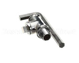 B-TEE-RGD T&S Brass Rigid Tee Assembly, Chrome Plated
