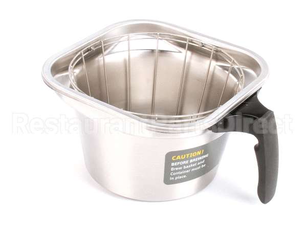B001280B1 Fetco Brew Basket Assembly, 16 X 6, .280