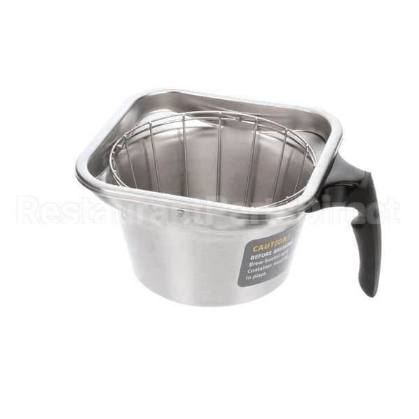 B003280B1 Compatible Fetco Brew Basket Assembly, 13 X 5, .280