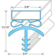 B016545 Compatible Midwest Appliance Parts Door Gasket