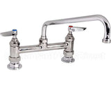 B0220-61X Compatible TS Brass Faucet, 8"Deck, 10"Spt, Leadfree