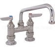 B0227M Compatible TS Brass Faucet, 4"Deck, 8"Spt, Leadfree