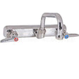 B1125 Compatible TS Brass Faucet, 8"Wall, 6"Spt, Leadfree