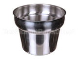 B123 Ayr King Dip Pot, S/S 11 Quart Round