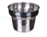 B123 Ayr King Dip Pot, S/S 11 Quart Round