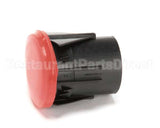 B136 Ayr King Round Push-Button Switch (Red)