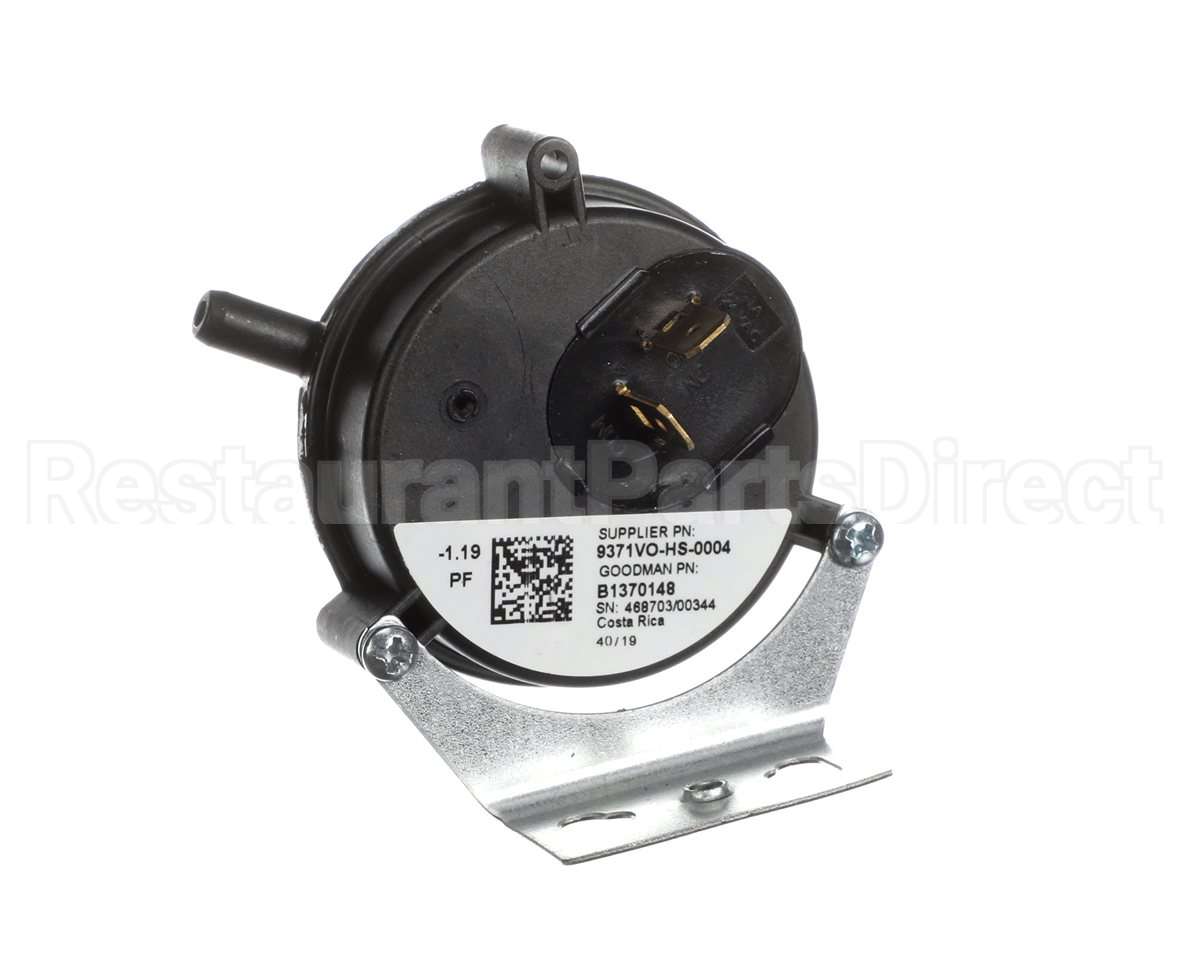 B1370148 Goodman 1.19"Pf Spst Pressure Switch