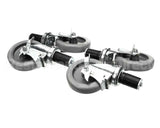 B241 Ayr King Caster Set - (4) Locking 5 Dia