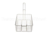 B313 Ayr King Half-Size S/S Wire Basket W/ H