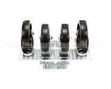 B3902701-C Pitco Ctr,6 Set(5Whl) Swivel Rgd
