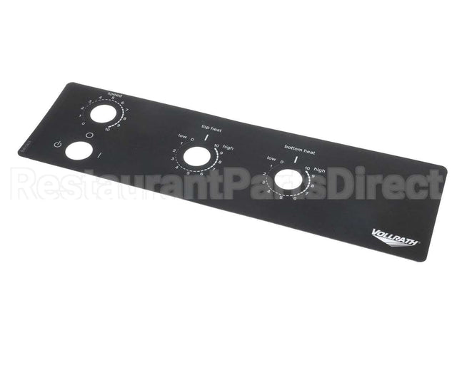 B401401 Vollrath Label, Control Ct4