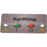 B531 Compatible Ayrking Sticker, Mylar Ctrl Brd