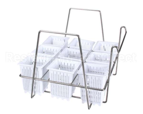 B9010006-C Pitco Set Ind Serv Baskets W/Rack