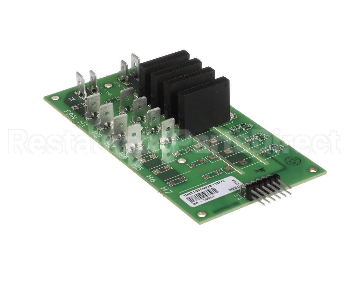BA-34951 Alto Shaam Z,Board,4-Relay,Dc Series Wrmr