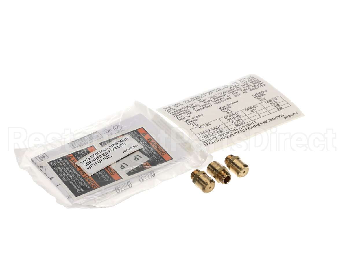 BAYLPKT101A Trane Kit; Lp Conversion