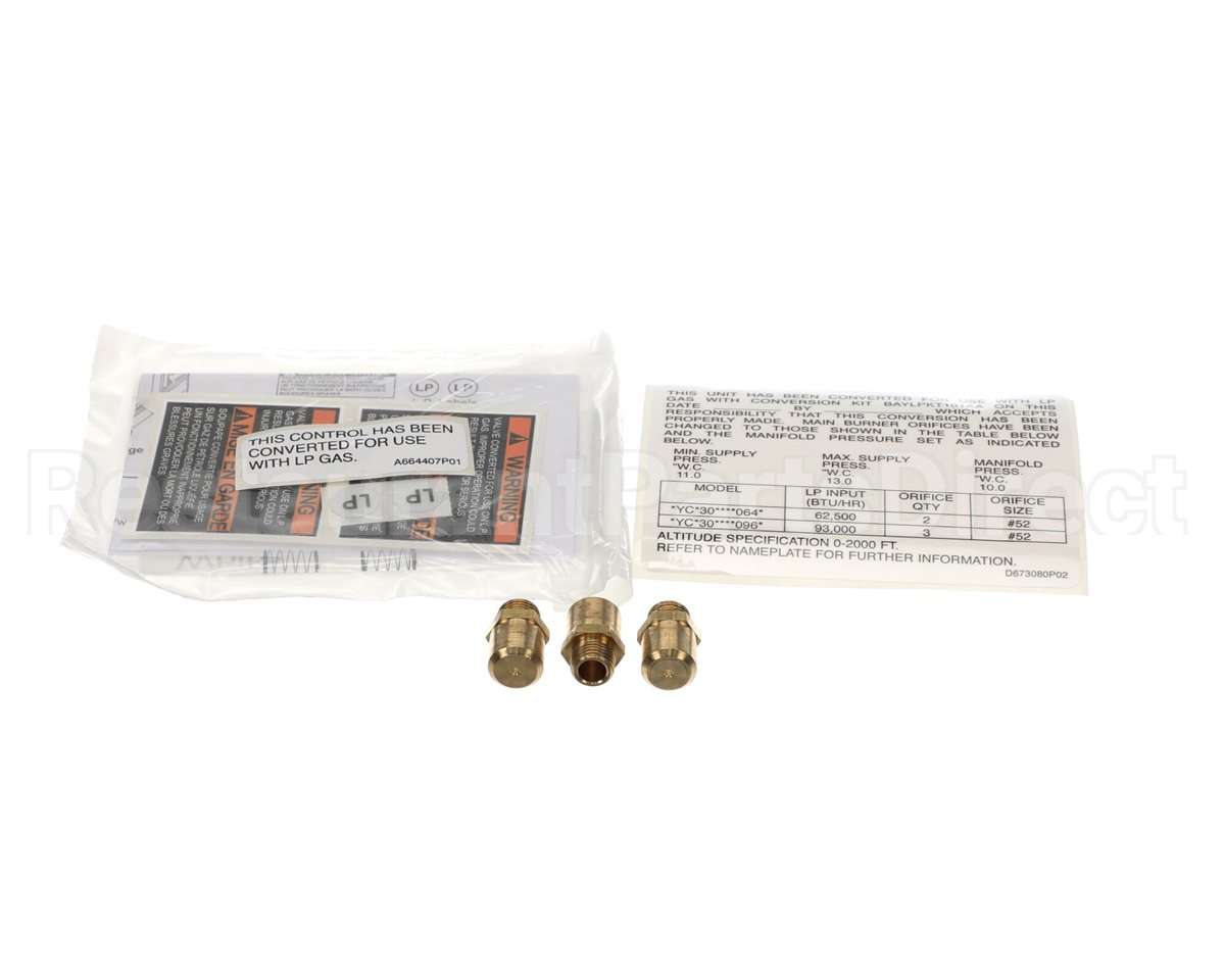 BAYLPKT101A Trane Kit; Lp Conversion