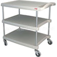 BC203034G Compatible Intermetro Cart, Utility, 3 Shelf, Gray