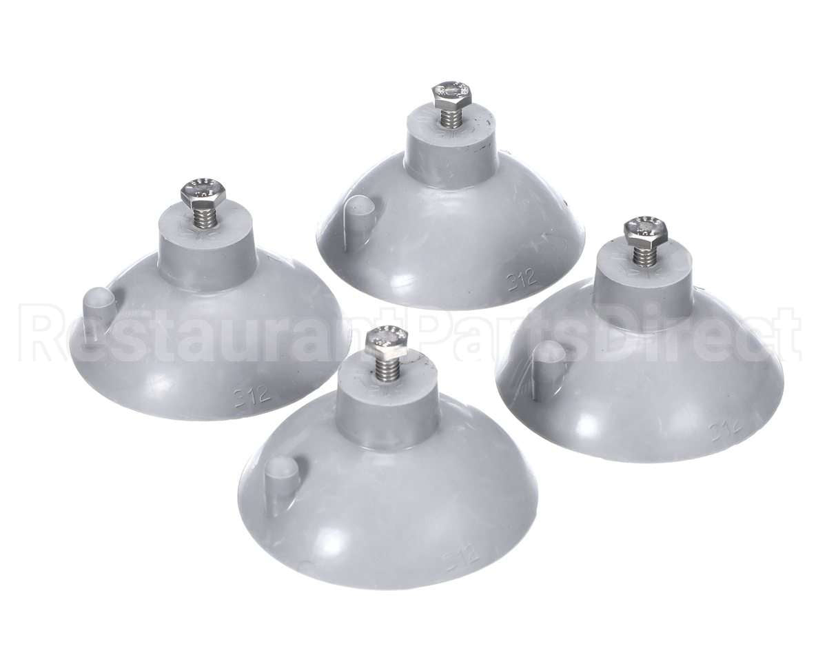 BCC42-2-10K Biro Suction Cup Mounting Kit (Set Of 4 Cups)