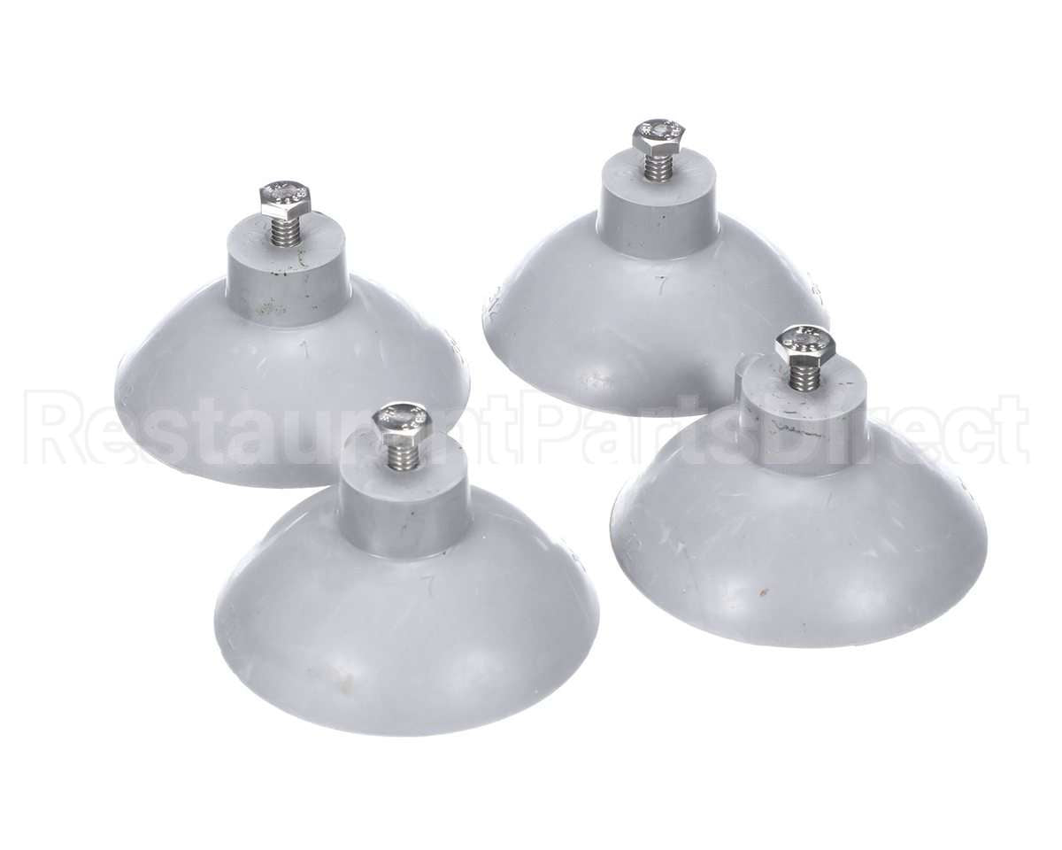 BCC42-2-10K Biro Suction Cup Mounting Kit (Set Of 4 Cups)