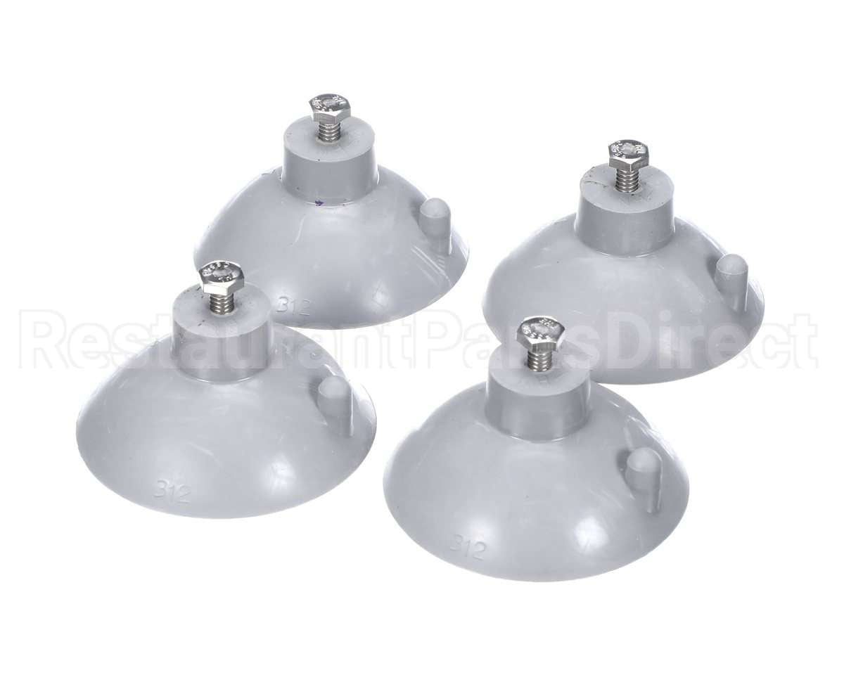 BCC42-2-10K Biro Suction Cup Mounting Kit (Set Of 4 Cups)