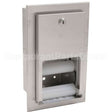 BDY5412-000000 Compatible Bradley Dispenser, Tissue, Recessed, S/S