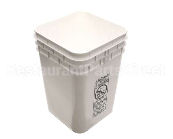 BK-0010-1 Stoelting Bucket; White Plastic