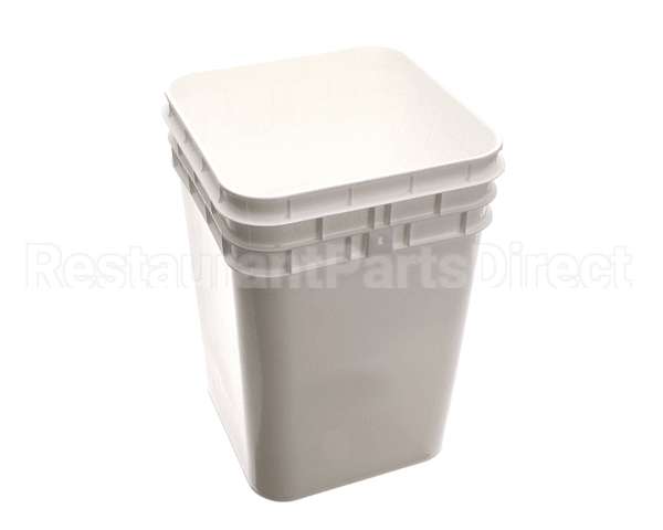 BK-0010-1 Stoelting Bucket; White Plastic