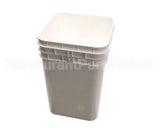 BK-0010-1 Stoelting Bucket; White Plastic
