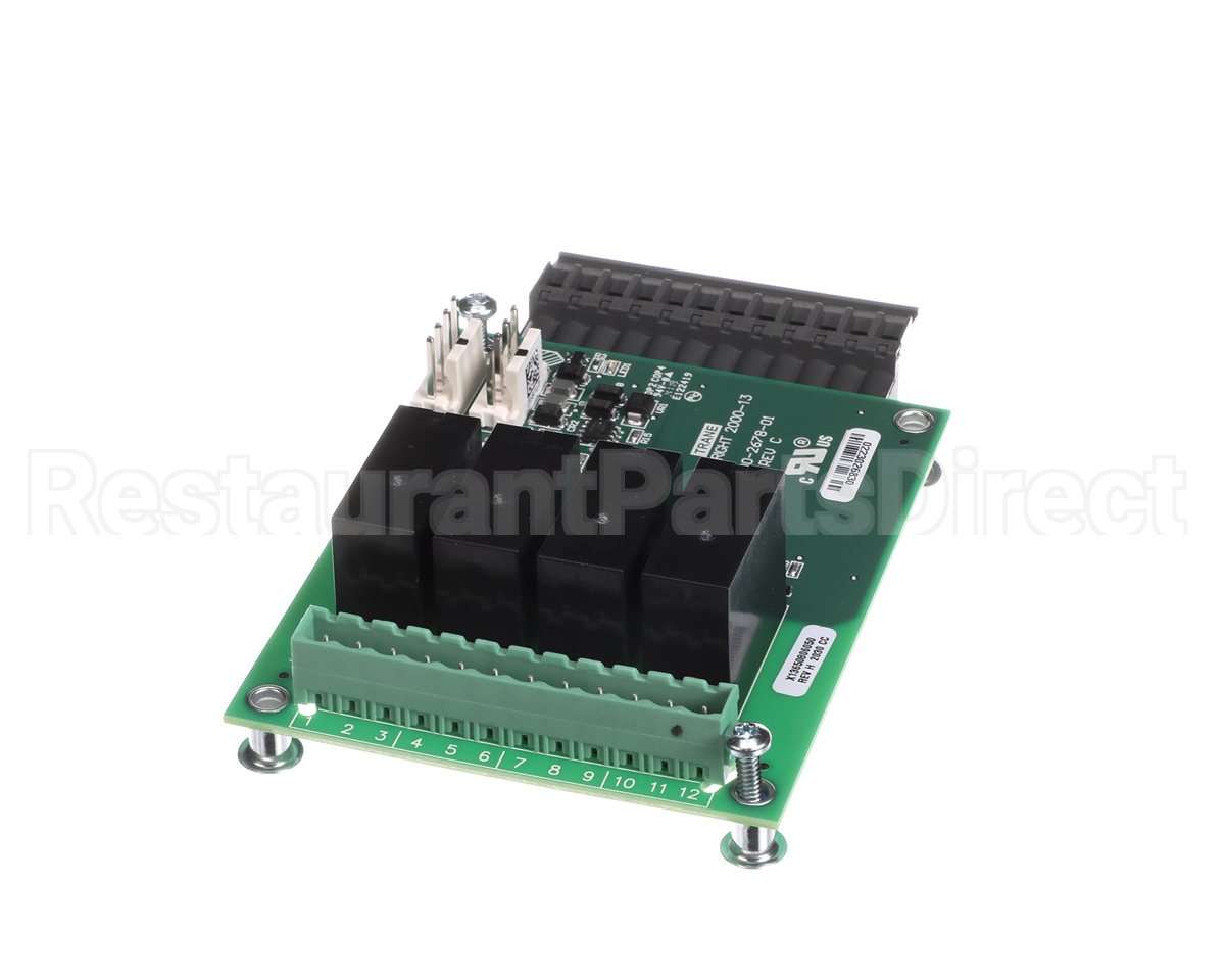 BRD04879 Trane Board; Quad Relay Output, With Pluggable