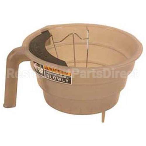 BU22735.0001 Compatible Bunn Funnel, Brew, Plst, Smk, W/Bypas