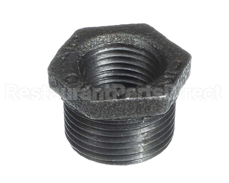 BUS01408 Trane Bushing; 3/4 X 1/2 Hex Bushing, Black Ir