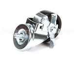 C0433 Bki Caster, 3 Threaded Stem W/Brak