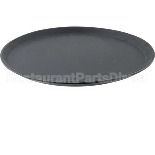 CAM1400TL110 Compatible Cambro Tray, 14"Rd, Black, Treadlite