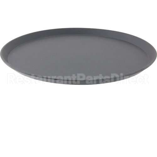 CAM1600TL110 Compatible Cambro Tray, 16"Rd, Black, Treadlite