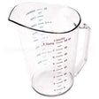 CAM200MCCW135 Compatible Cambro 2 Qt Measuring Cup-135 Clear