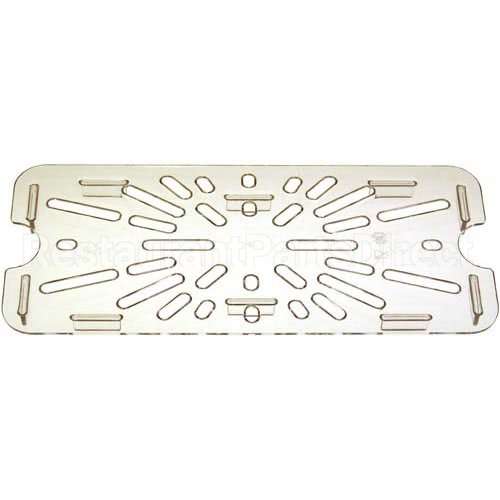 CAM30CWD135 Compatible Cambro Drain Tray 1/3 Size-135 Clear