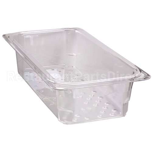CAM33CLRCW135 Compatible Cambro Colander Food Pan 1/3X3 Clear