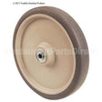 CAM41020 Compatible Cambro Wheel, Rear, 10", Dishcaddy