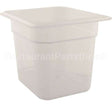 CAM66PP190 Compatible Cambro Pan 1/6 X 6 Plastic Semi-Clear