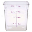CAM8SFSCW441 Compatible Cambro 8 Qt Camsquare Container Allergen-Free Storage
