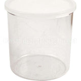 CCP27152 Compatible Cambro Crock W/Lid 2.7 Qt -152 Clear