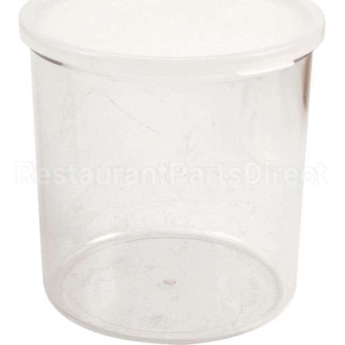 CCP27(152) Compatible Cambro Crock W/Lid 2.7 Qt -152 Clear