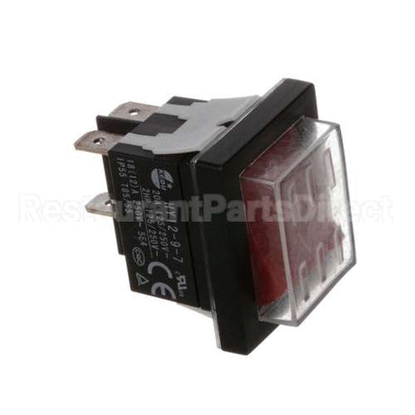 CFD1RR-25 Spartan Refrigeration Power Switch Red