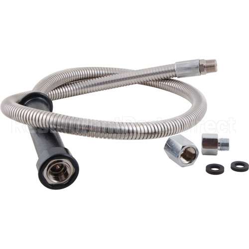 CGFT83-44NF Compatible Chicago Faucet Hose, Pre-Rinse, W/Hndl, 44"Chi