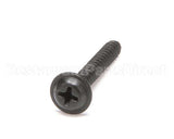 CHP00119 Delfield Screw,#8X1.25,Black, Phillips