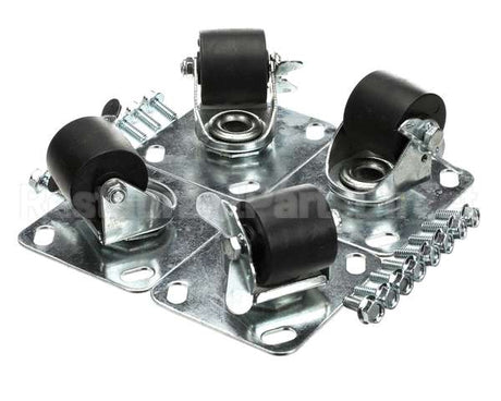 CK14 Traulsen Caster Kit - Four 2.750In Plat